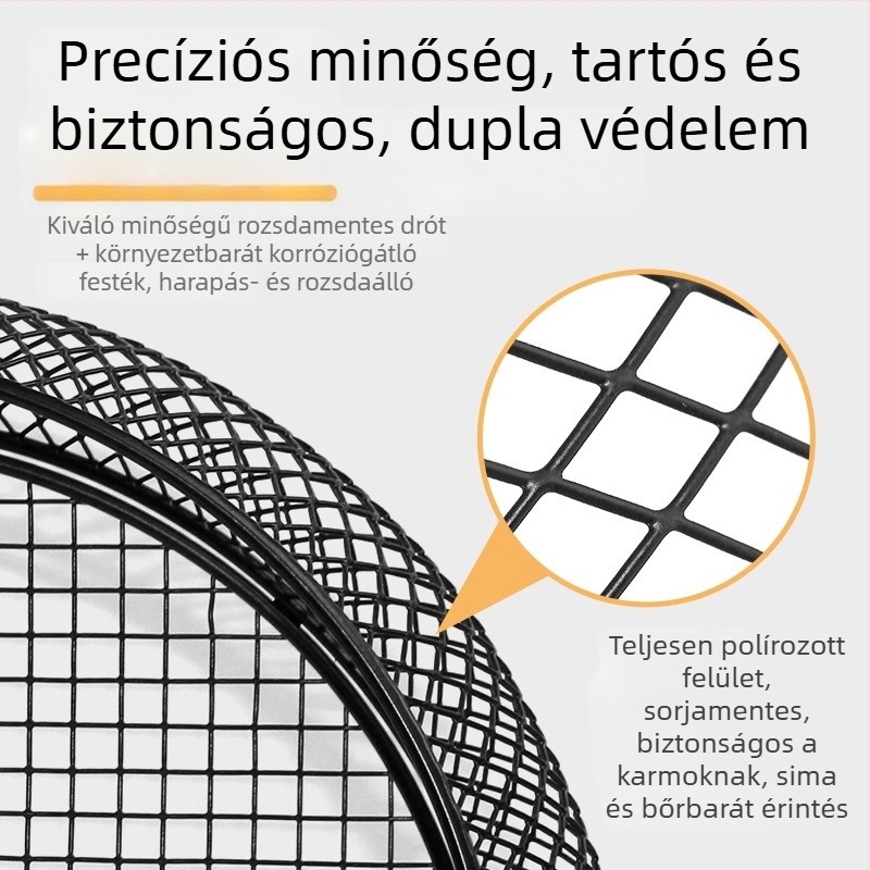 Csendes falra szerelhető edzőkerék Sugar Gliders, Mókusok, Csincsillák és Hörcsögök számára – Extra-Large körömcsiszoló játék