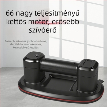 Elektromos üvegszívó eszköz nehéz tárgyak felemelésére és nagy lapok mozgatására