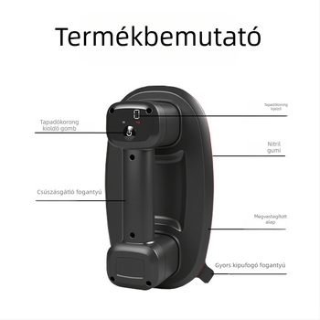 Elektromos üvegszívó eszköz nehéz tárgyak felemelésére és nagy lapok mozgatására