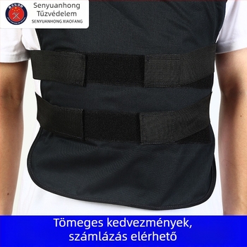 Tűzálló hűtőmellény tűzoltó és mentő feladatokra — kültéri használathoz, magas hőmérséklet elleni szigetelés