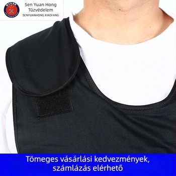 Tűzálló hűtőmellény tűzoltó és mentő feladatokra — kültéri használathoz, magas hőmérséklet elleni szigetelés