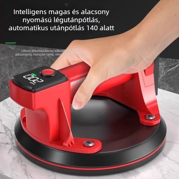 Elektronikus vákuumos szívófej, erős eszköz burkolólapokhoz és nagy üveglapok kezeléséhez, masszív emelő