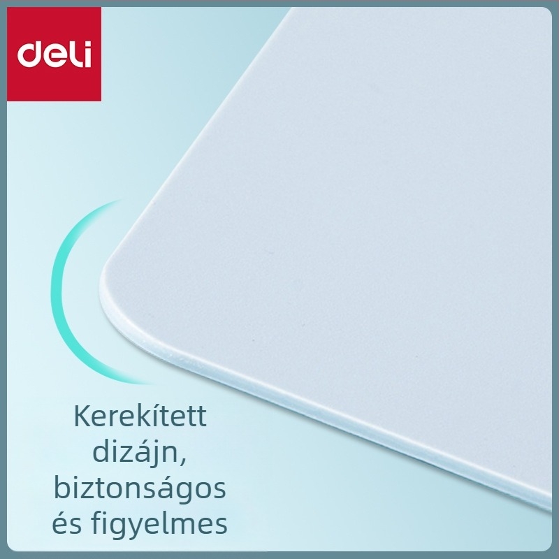Deli 72641 Műanyag tábla csipesz A4 – Iskolai és irodai kellékek