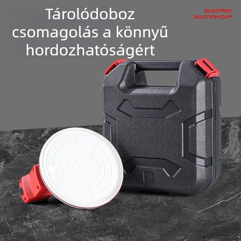 Kompakt szívókorong csempéhez üveg vákuumpumpával, kőlemezek és padlólapok emelésére