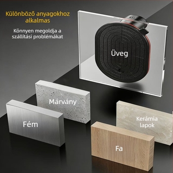 Kétmotoros, erőteljes csempe-emelő digitális kijelzővel, elektromos vákuum-szívó fejjel, automatikus levegő-utánfeltöltéssel, nehéz terhelésű üvegkezelő eszköz
