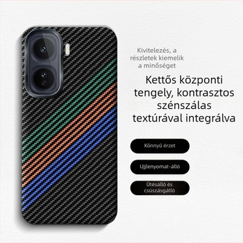 iQOO Neo11 telefontok, szénszálas, teljes védelem leesés ellen, minimalist stílus INS-stílus
