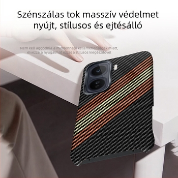 iQOO Neo11 telefontok, szénszálas, teljes védelem leesés ellen, minimalist stílus INS-stílus