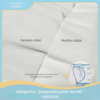 Száz darab öntapadó textilfolt, csendes Velcro-vel, ruházathoz, babatermékekhez és fényképezőgép táska burkolatához