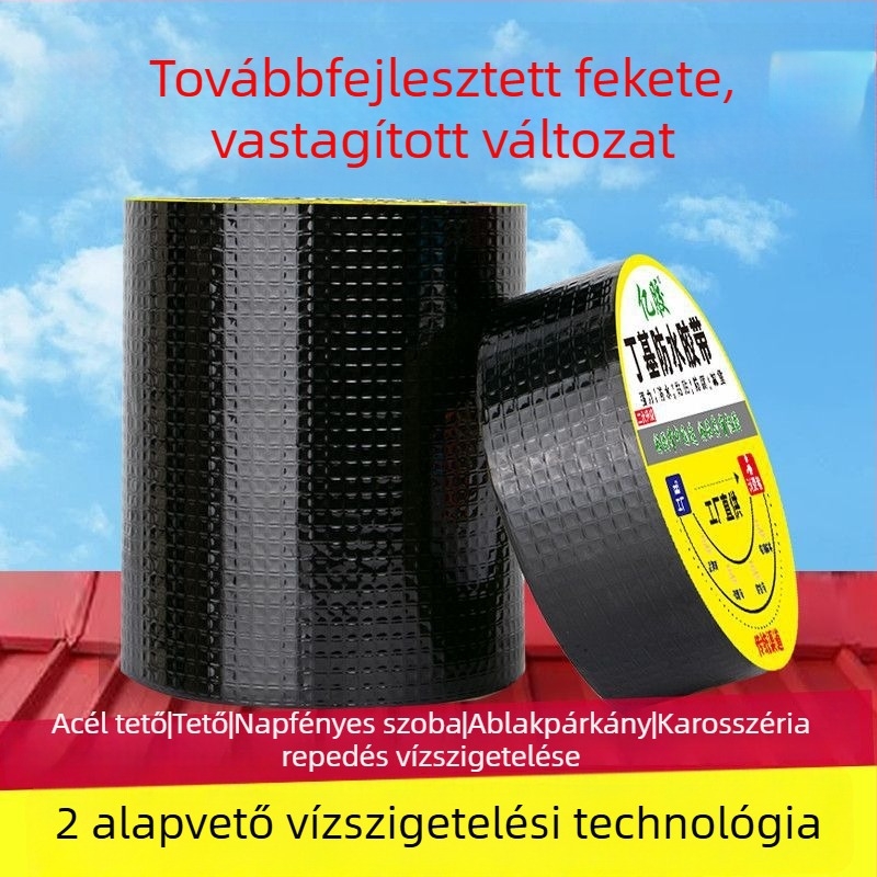 Öntapadó butil vízálló szalag fém tetőcserepekhez - repedések tömítése