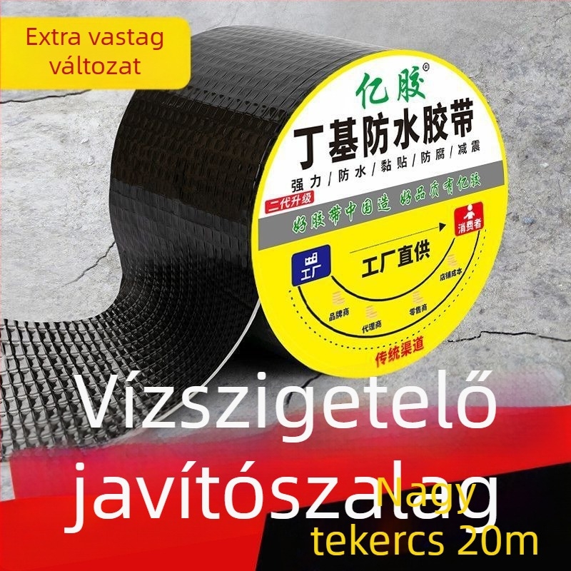 Öntapadó butil vízálló szalag fém tetőcserepekhez - repedések tömítése