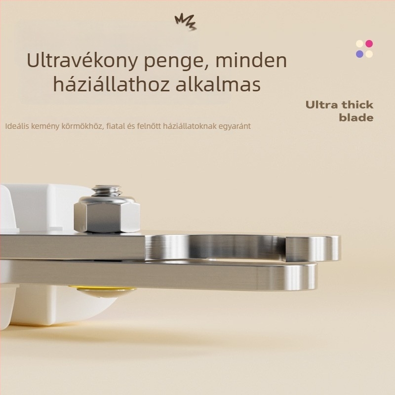 Kutyáknak és macskáknak készült körömvágó, macskakörmökolló, tappancsnyíró eszköz
