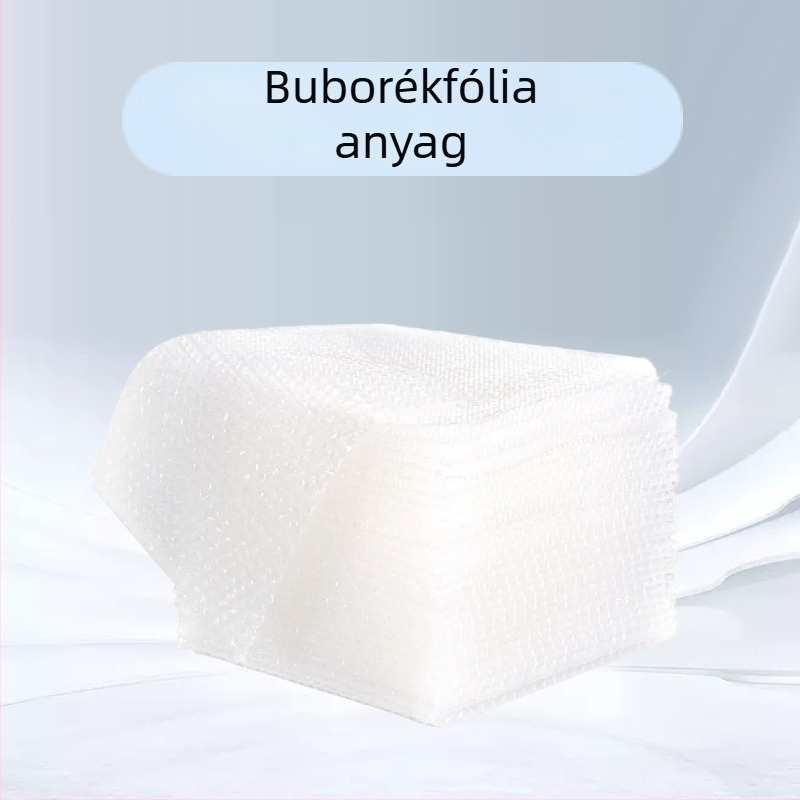 Dupla rétegű vastag buborékfólia tekercs, laminált gyöngyház pamut bevonattal a rezgéscsillapításért