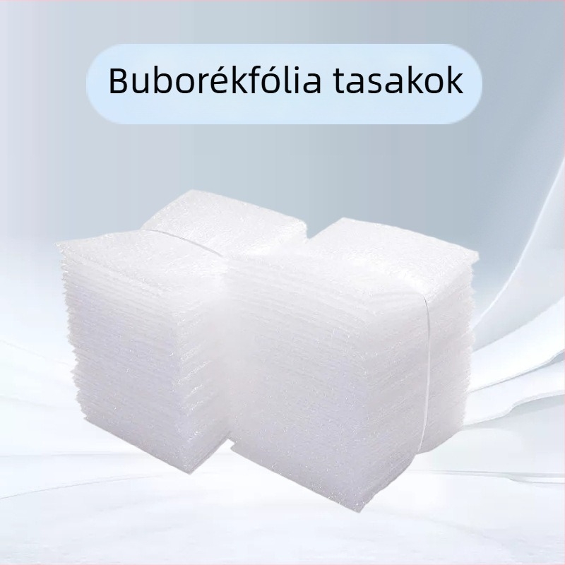 Dupla rétegű vastag buborékfólia tekercs, laminált gyöngyház pamut bevonattal a rezgéscsillapításért