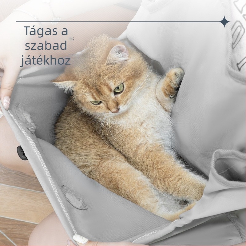 Cat Butler nyári simogató öltözet macskáknak — szőrmentes védelem, lábnyílásokkal