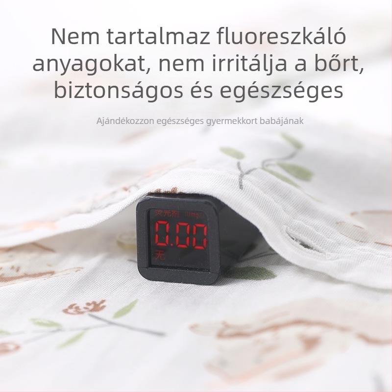 Bambuszrostból készült gyerek pizsama szett, hosszú ujjú, otthoni viselet, nyárra, vékony anyag, kamuflázs minta