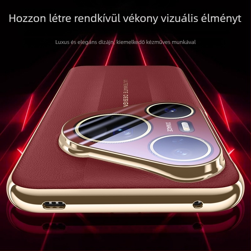 Huawei Pura80 védőtok, átlátszó matt felületű, ütésálló védelem