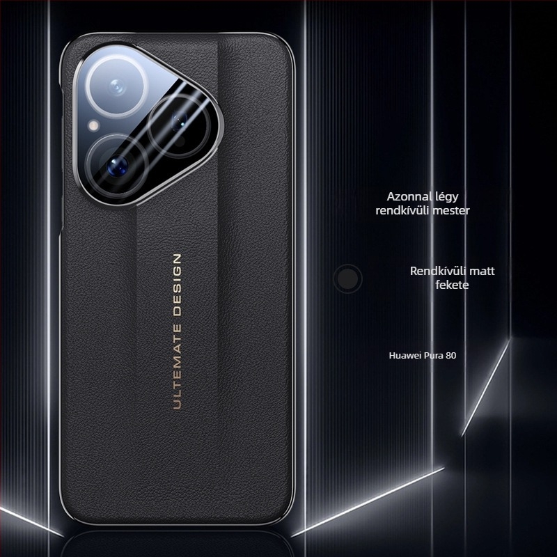Huawei Pura80 védőtok, átlátszó matt felületű, ütésálló védelem