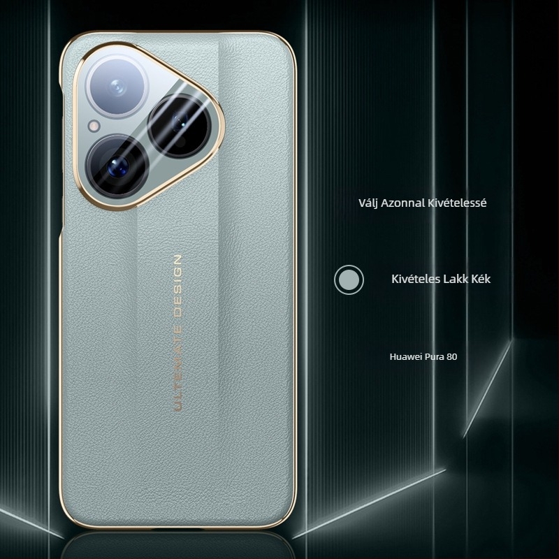 Huawei Pura80 védőtok, átlátszó matt felületű, ütésálló védelem