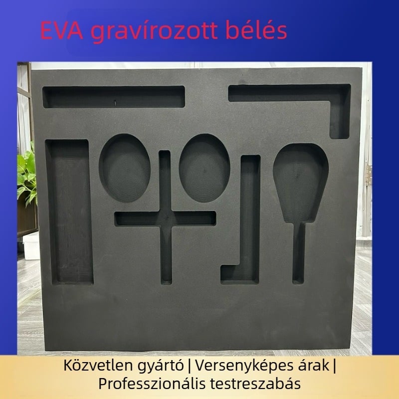 Egyedi EVA bélés szerszámkofferhez – egy darabból formázott antisztatikus hab belső tálca