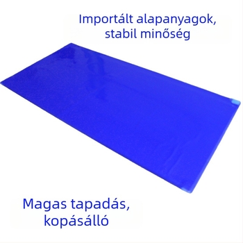 Kék anti-sztatikus ragadós pad tiszta helyiségekhez, PU gumi, 60×90 cm (24×36 in), NC004