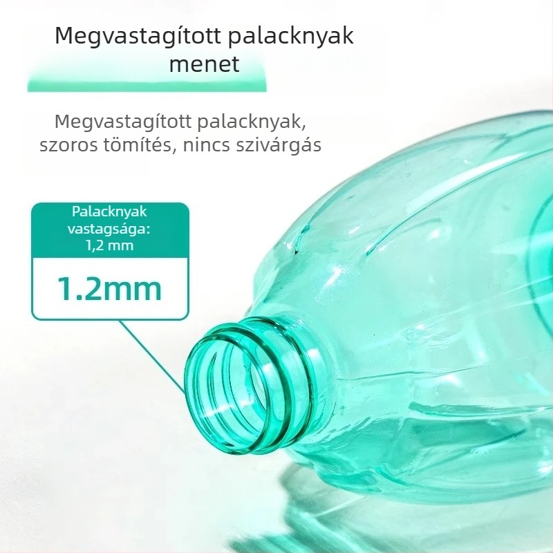 Többfunkciós permetező flakon öntözésre és tisztításra, üvegtisztításra ultrafin ködpermettel