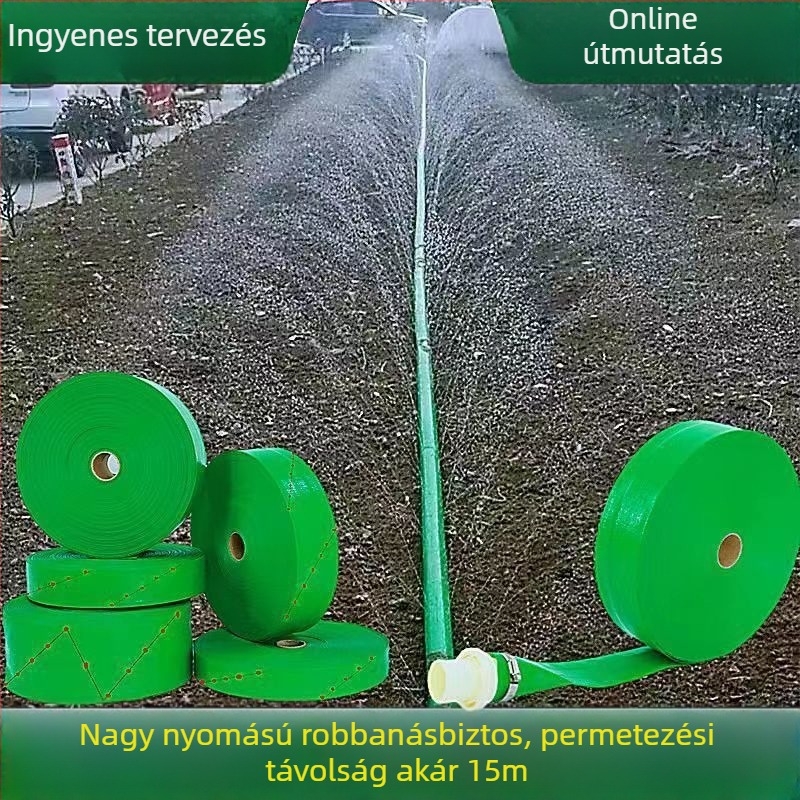 Új polimerrel szőtt, robbanásbiztos mikropermetező öntözőcső, magas nyomású, kerti használatra