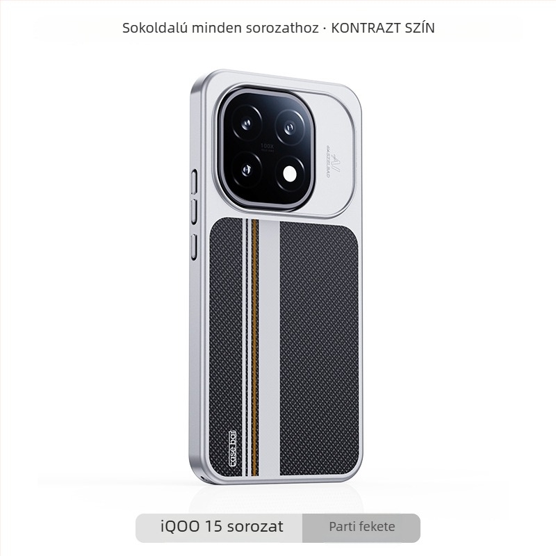 TPU védőtok iQOO 15-höz virágos színblokkokkal és pöttyös mintával, mágneses relief és bőrszerű tapintás, érzet a tökéletes telefon érzetéhez; csúszásmentes, antibakteriális, kopásálló, ütésálló, foltálló.