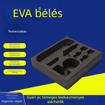 Eszköztároló tűzálló EVA belső bevonattal dronokhoz, anti-sztatikus EVA párna csomagoláshoz és nyomásálló hab