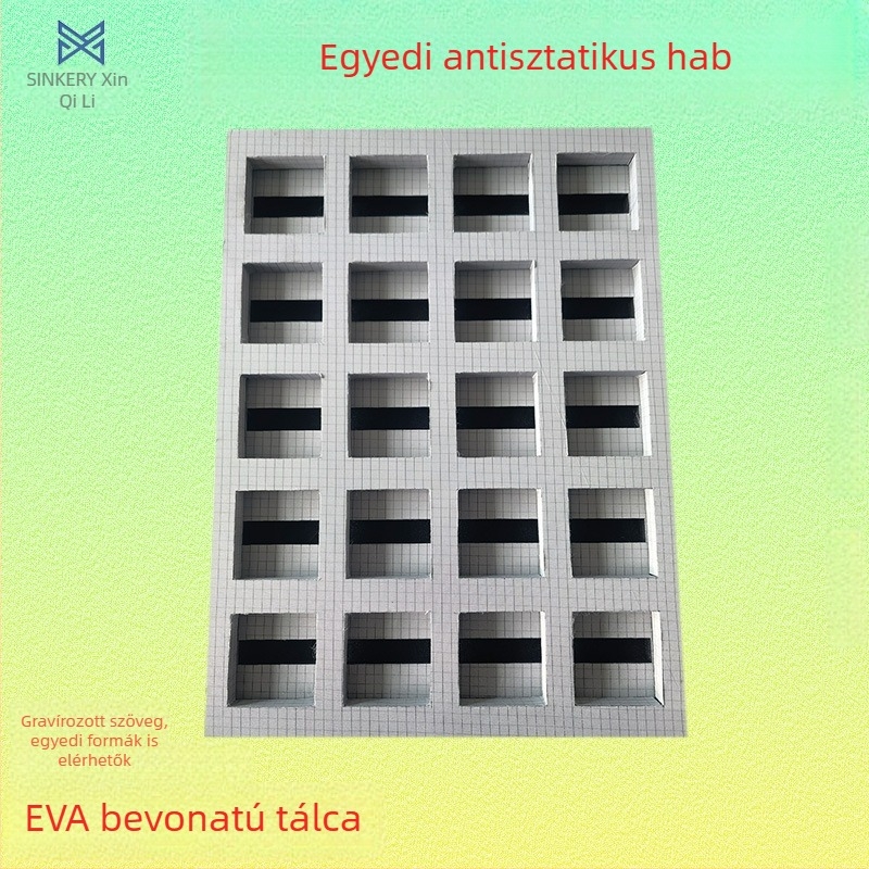 Antisztatikus EVA habcsomagolás textilborítással