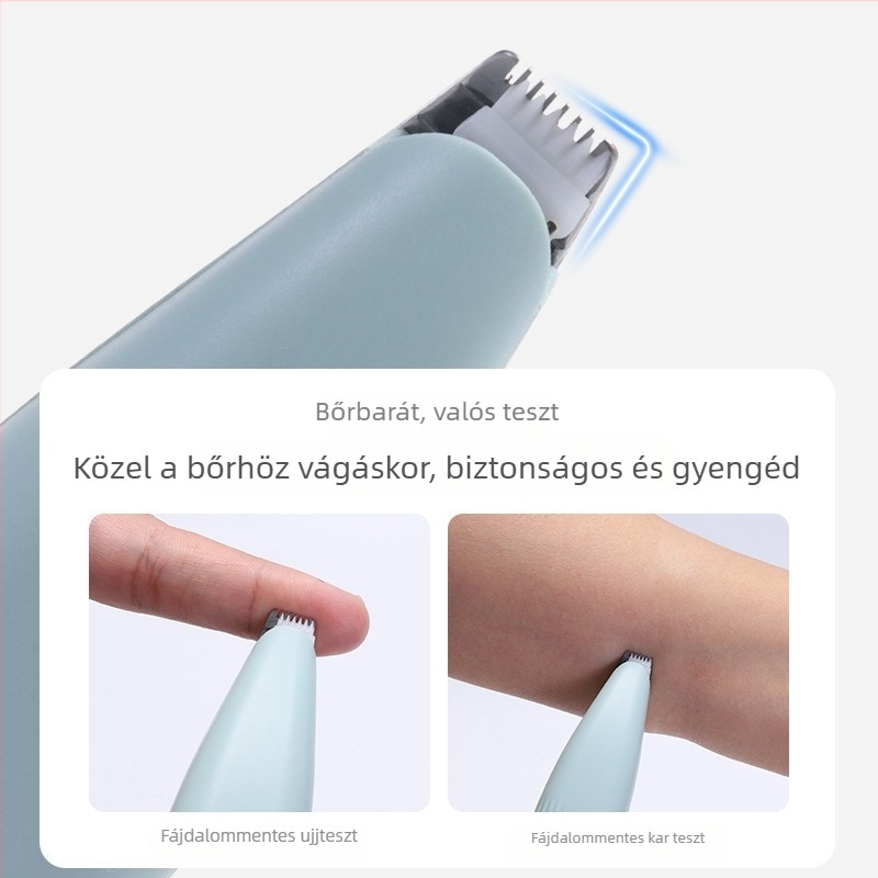 Elektronikus mancsnyíró macskáknak és kutyáknak, 6001 modell, szőrzetápoló eszköz, amely nem károsítja a szőrzetet