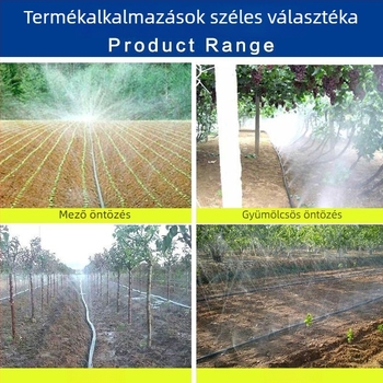 Mikro-szórásra és cseppöntözésre használható főcső, öntözés és víz-atomizáció, 1 hüvelykes főcső