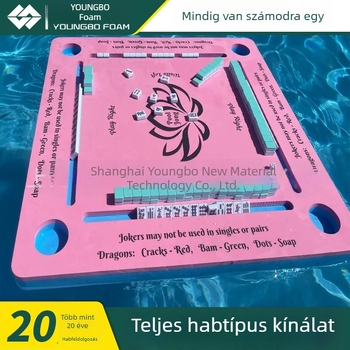 Úszó mahjong asztal medencéhez, 2 az 1-ben mahjong és póker játékasztal a strandhoz és a melegforrásokhoz