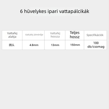 6 hüvelykes fa pamutszálas pálca ipari tisztításhoz, pormentes optikai UV lencsék tisztítása, antistatikus