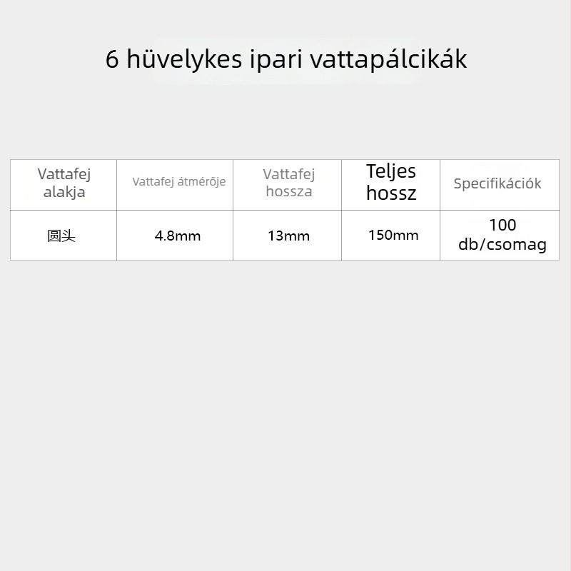 6 hüvelykes fa pamutszálas pálca ipari tisztításhoz, pormentes optikai UV lencsék tisztítása, antistatikus