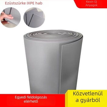 3 mm IXPE hab csomagoló belső réteg ezüst-szürke, színes PE hab és antistat EVA hab