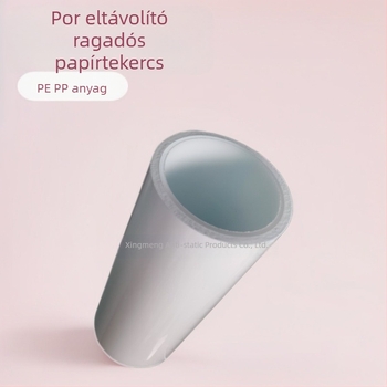 Poreltávolító papírrrollok fehér PE/PP anyagból, különböző méretek és viszkozitások
