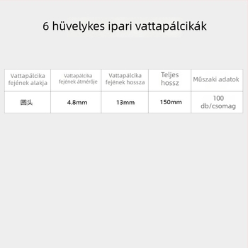 6 hüvelykes/15 cm-es fa pálca ipari vattapálcika pormentes optikai lencsék tisztításához, antisztatikus