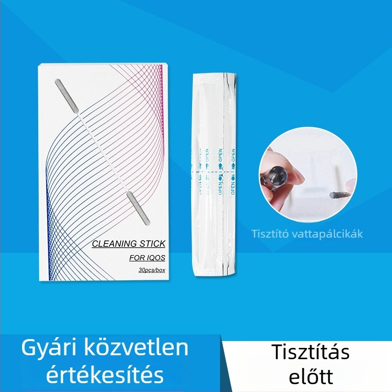IQO IPA alkohollal tisztító vattapálca melegítő lemezzel