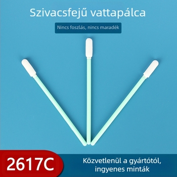 2617C Pormentes szivacsfejű vattapálca optikai lézer lencsék tisztításához