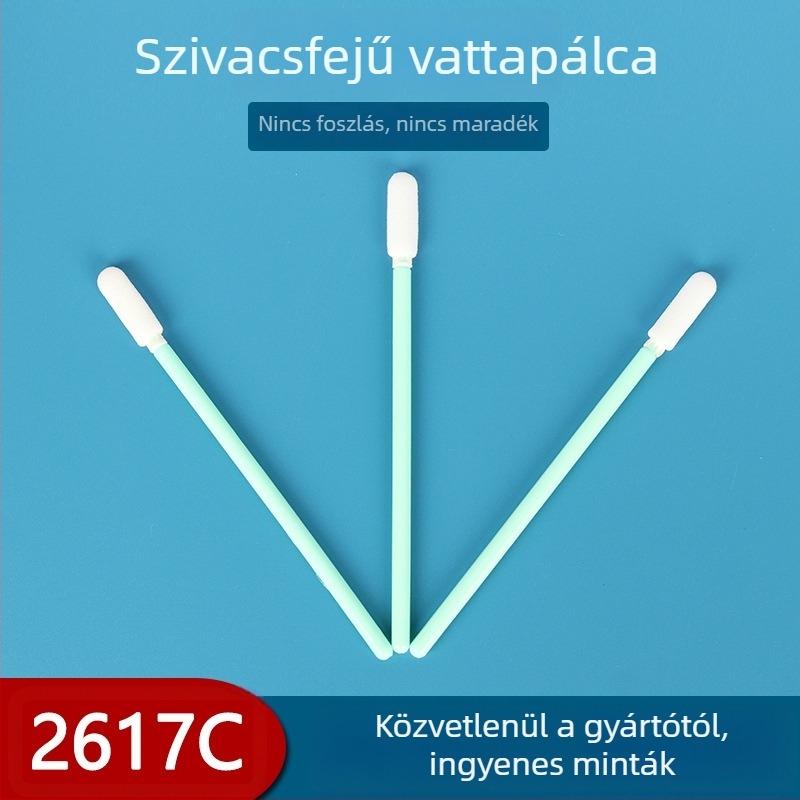 2617C Pormentes szivacsfejű vattapálca optikai lézer lencsék tisztításához