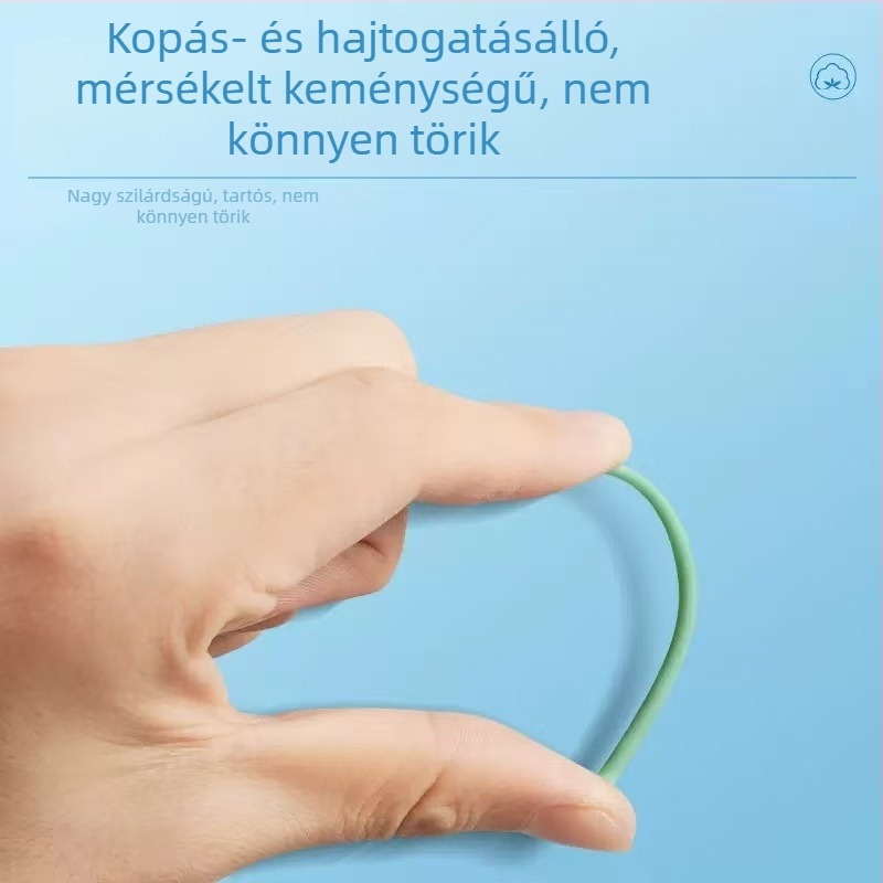 Ipari minőségű szálmentes tisztító pálca szivacs fejjel, szálmentes kendővel és változatos végződésekkel (kerek, széles, lapos, hegyes); zöld nyel