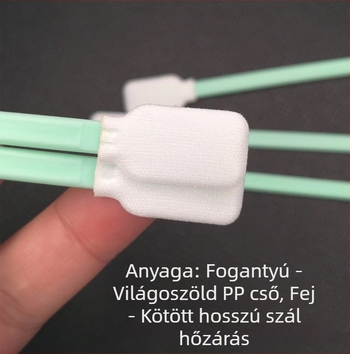Pormentes objektív tisztító pálca, fúvófej és szivacs fej