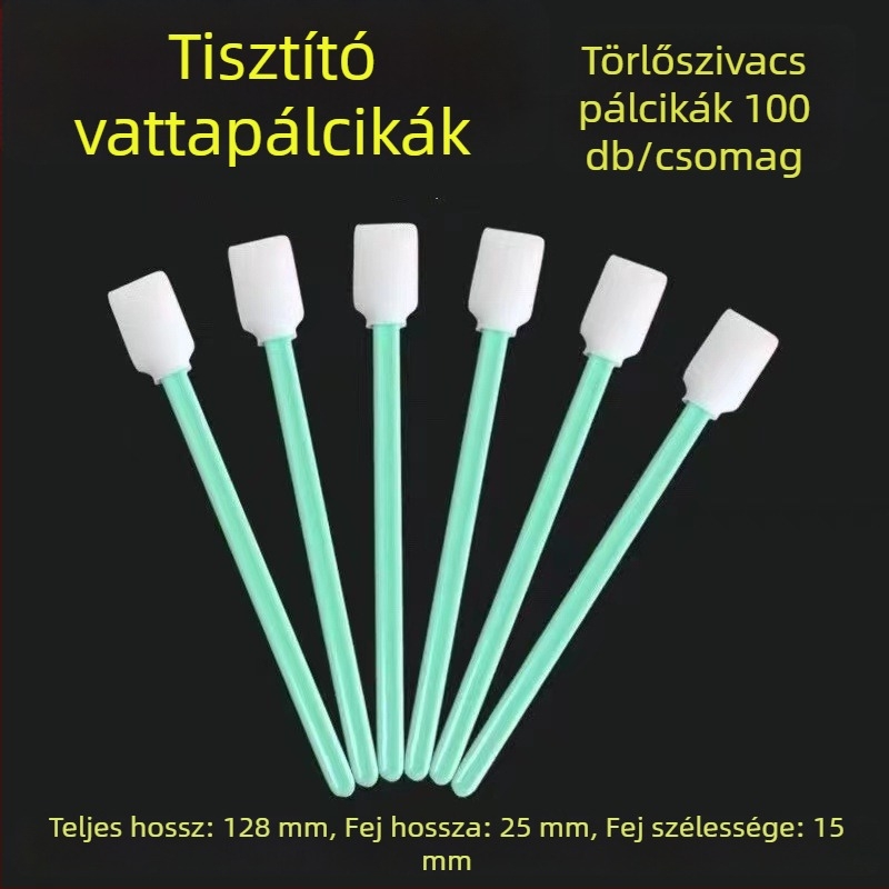 Pormentes objektív tisztító pálca, fúvófej és szivacs fej