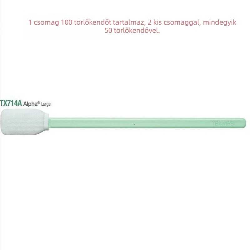 Texwipe TX714A pormentes tisztító pálca gyógyszeripari gyártáshoz