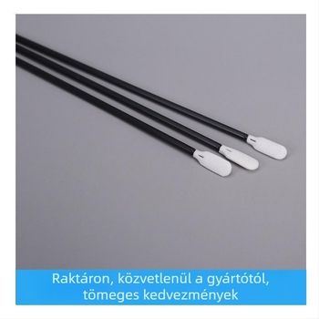Hx857C Fekete rúd - antisztatikus ipari pormentes tisztító pálcika elektronikus végével