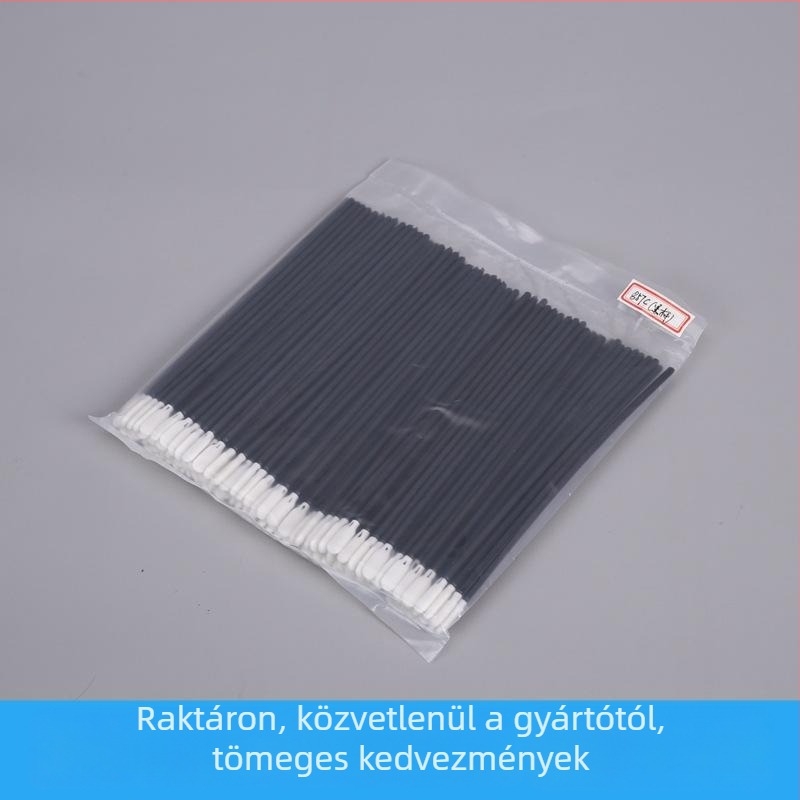 Hx857C Fekete rúd - antisztatikus ipari pormentes tisztító pálcika elektronikus végével