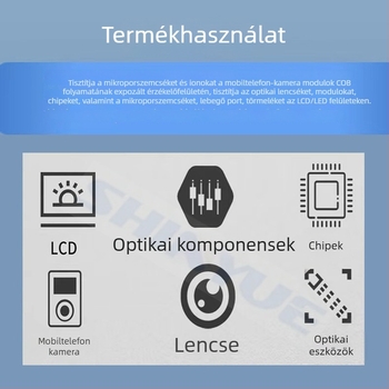 SY-101 Magas viszkozitású ESD ragasztó pálca a kamera objektívjéhez — pormentes tisztítás