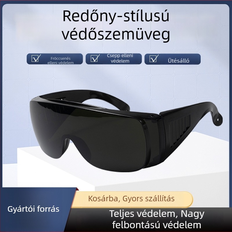 Munkavédelmi védőszemüveg párátlanító és cseppvédelmi funkcióval