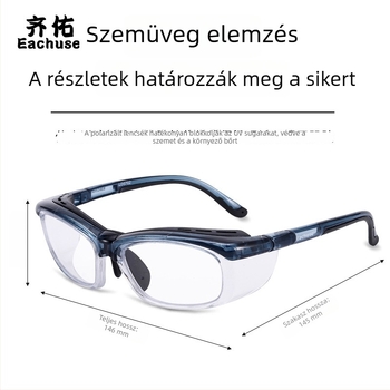 Átlátszó párátlanító védőszemüveg motorozáshoz, ütésálló, védelem a szél és por ellen