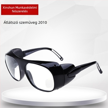 2010-es hegesztő szemüveg sík lencsével, UV védelem, ütésálló